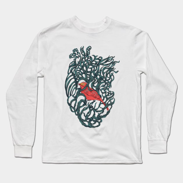 bird in my heart Long Sleeve T-Shirt by Harsimran_sain